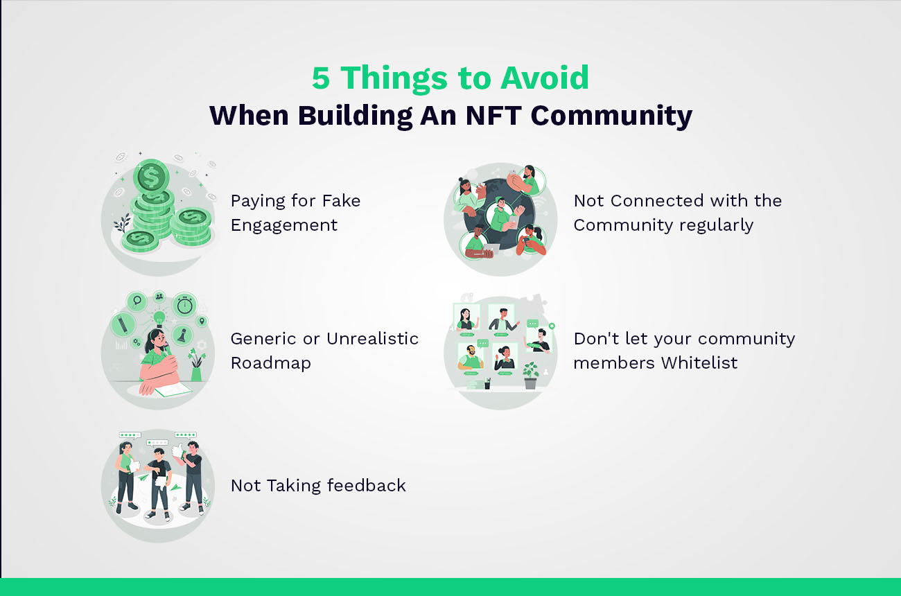 mistakes to avoid when building an NFT community