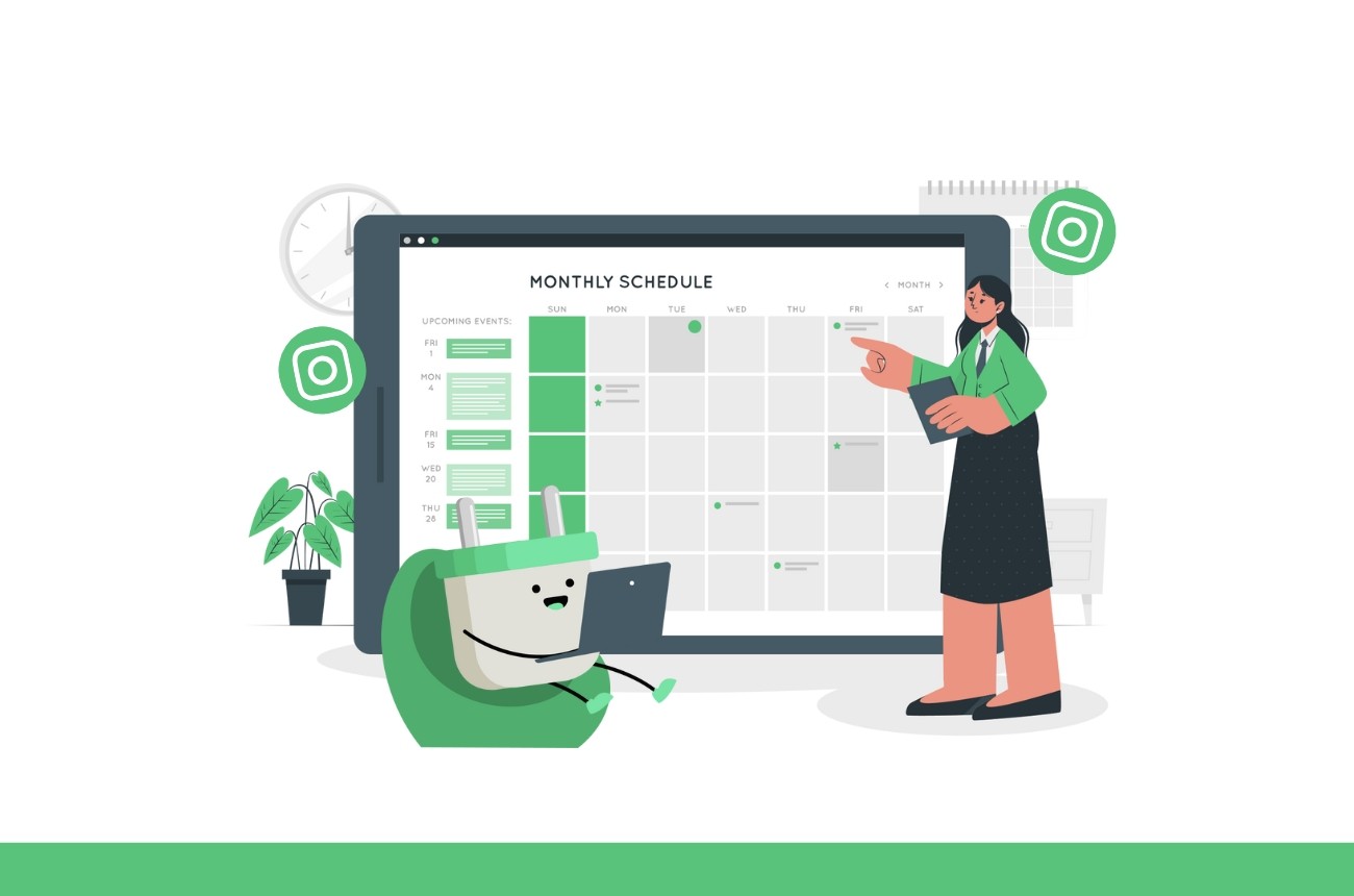 Automating and scheduling Instagram content