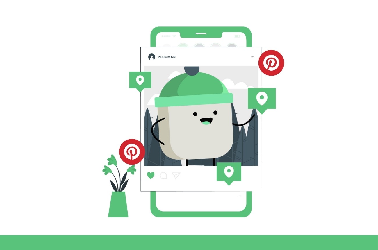 plugman explaining how pinterest works both as a social media platform and a search engine
