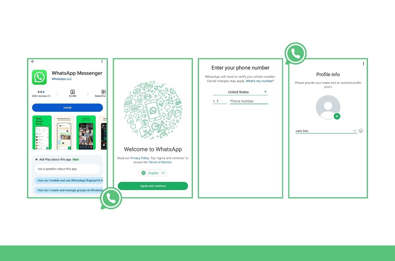 creating a whatsapp business account