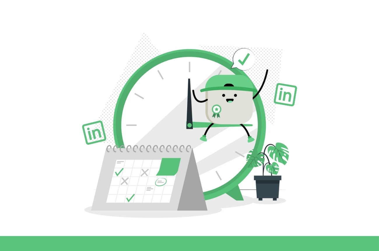When is the best time to post on LinkedIn