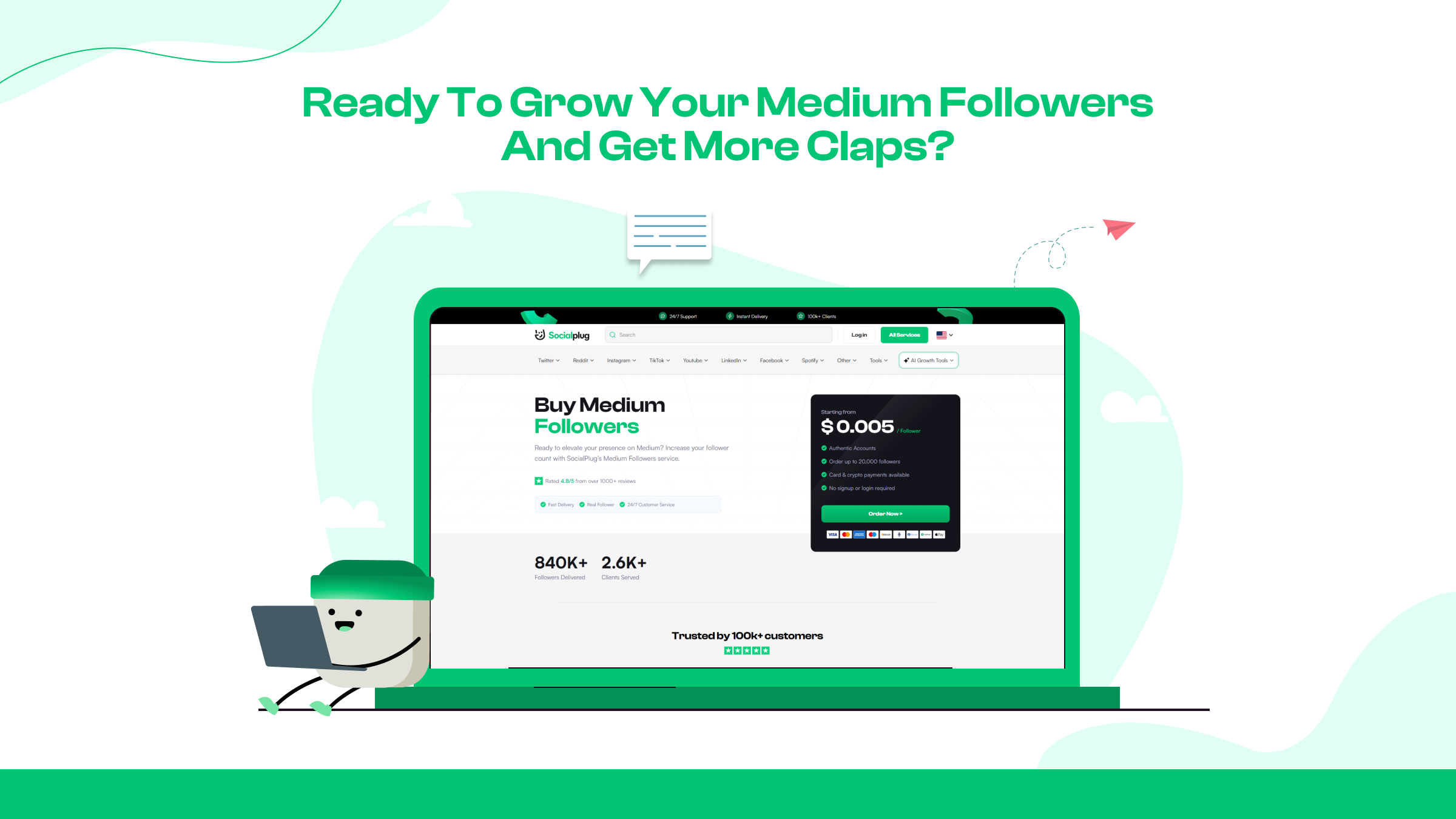 Ready to grow your Medium followers and get more claps?