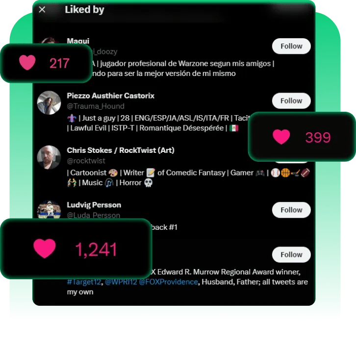 Comprar curtidas no Twitter