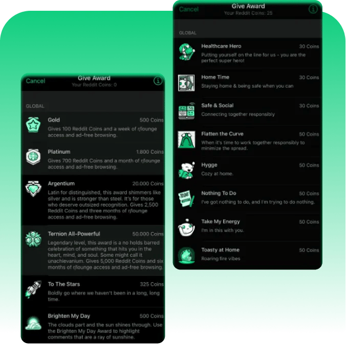 Buy Reddit awards and upvotes SocialPlug