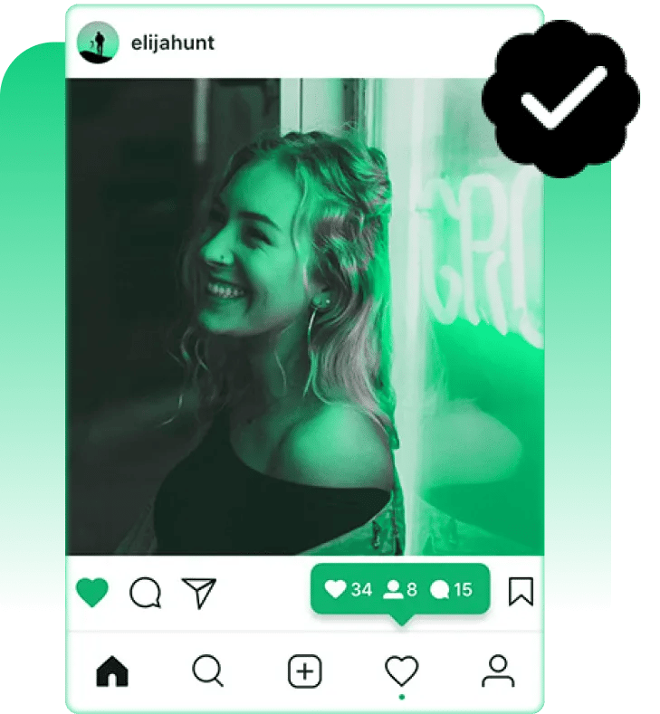 Crie provas sociais para sua página do Instagram