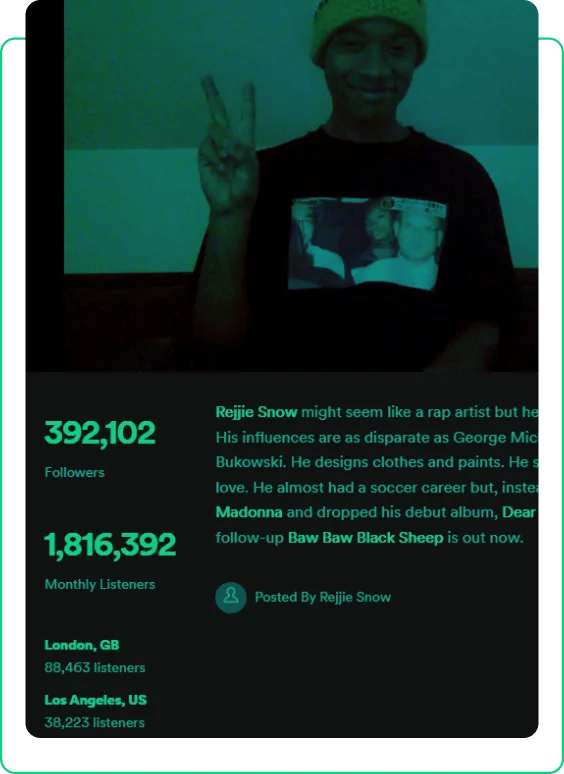 Spotify Playlist followers Socialplug organic followers