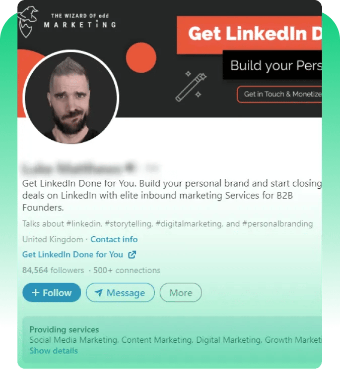 Cómo funciona nuestro servicio de seguidores LinkedIn