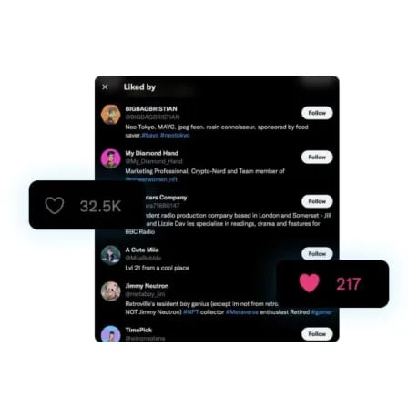 Comprar curtidas e retweets no Twitter