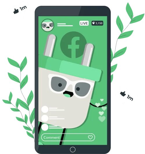 Become an influencer - buy Facebook Likes - SocialPlug