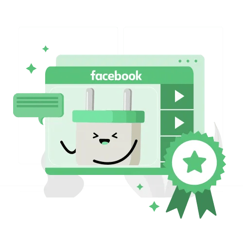 Aumentar a credibilidade do conteúdo visualizações no Facebook