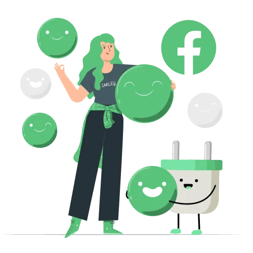 Authentic reactions for your posts and images