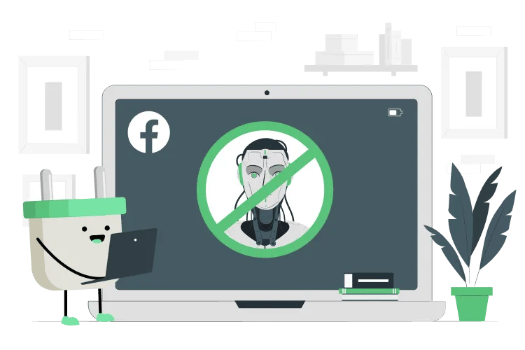 no bs, no bot facebook reactions