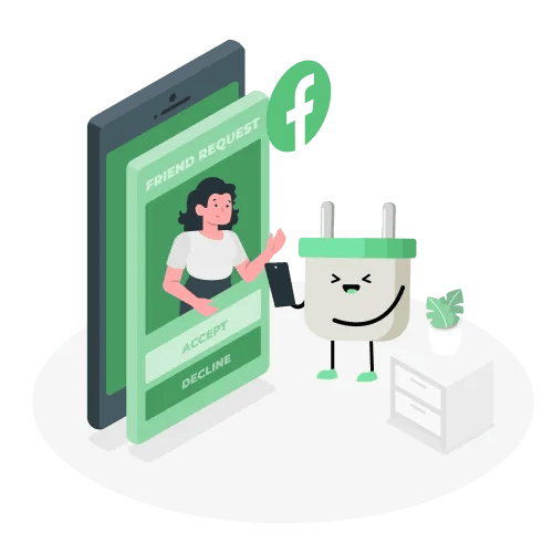 Solicitudes de amistad genuinas para un compromiso real