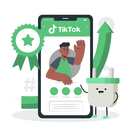 Credibilidade aprimorada Seguidores do Tiktok