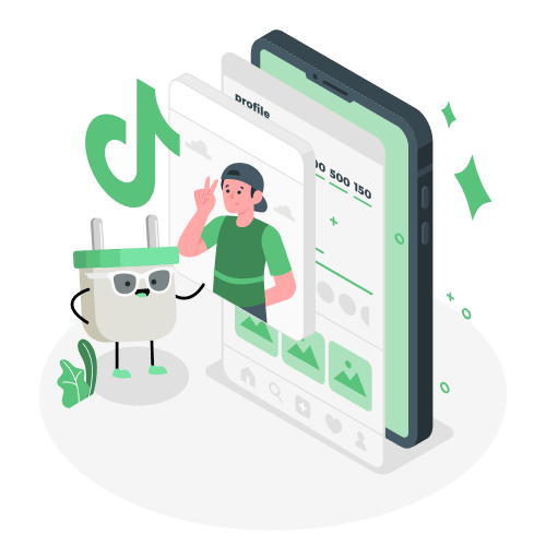 Aumento da visibilidade Seguidores do Tiktok