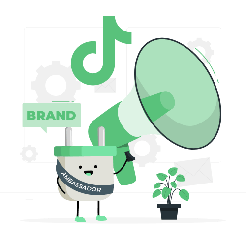 Possíveis endossos de marca Seguidores do Tiktok