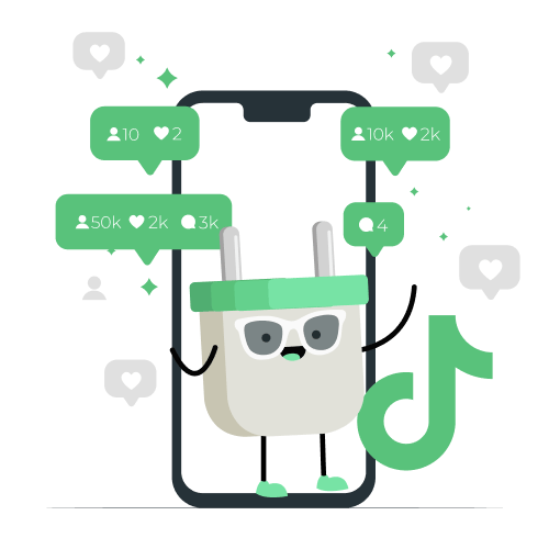 Torne-se um influenciador viral Seguidores do Tiktok