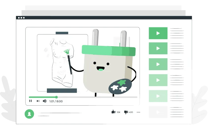 Support Any type of content