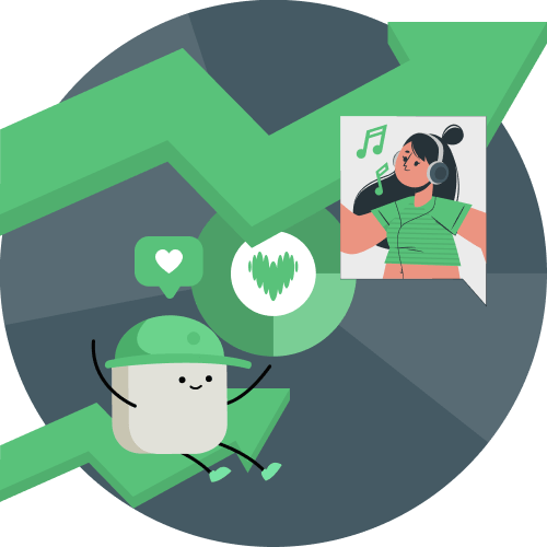 Buy Deezer likes and improve track popularity