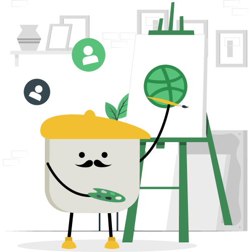 Buy Dribbble followers and boost project reach