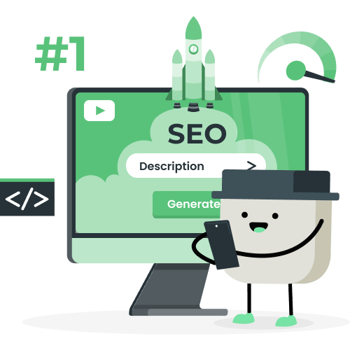 gerador gratuito de descrição do youtube