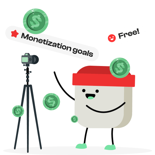 Apoiar as metas de monetização