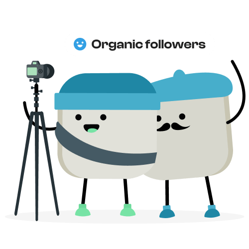 Atrair seguidores orgânicos