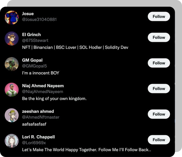 SocialPlug NFT Twitter gosta de qualidade