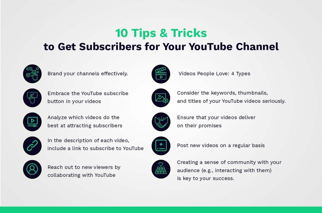 Tips & Tricks to Get Subscribers for Your YouTube Channel