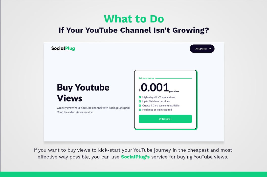 what to do if your youtube channel isn't growing