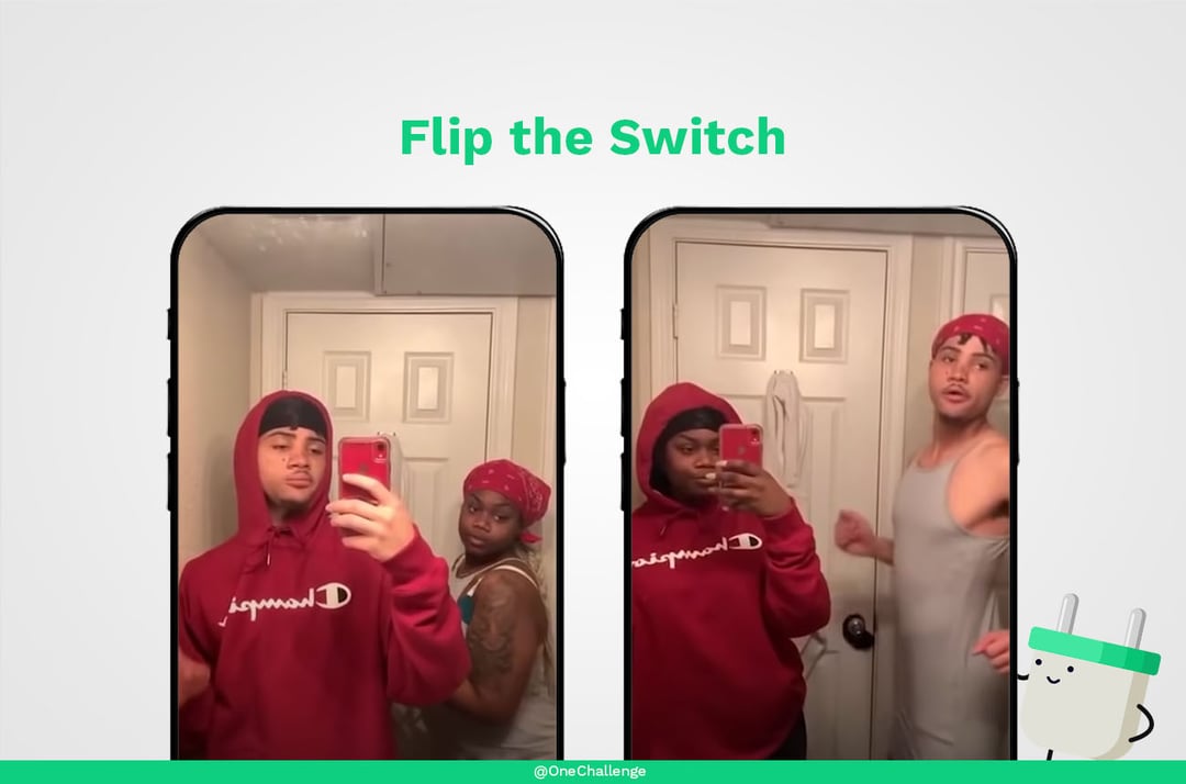 Aperte o interruptor