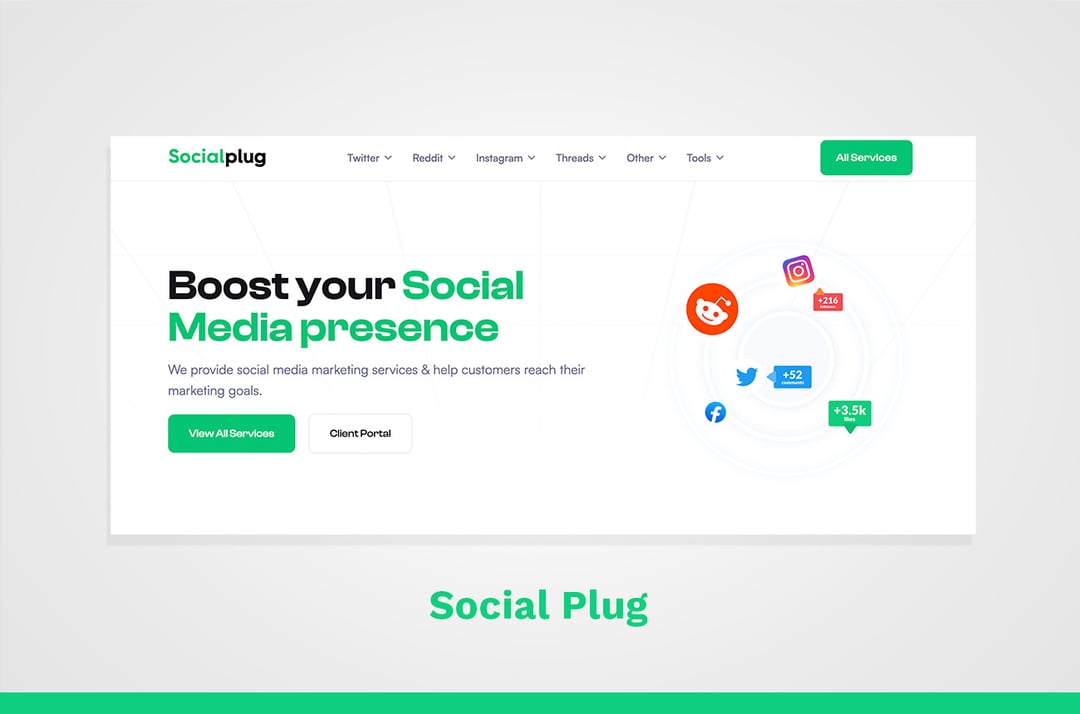 grow with socialplug