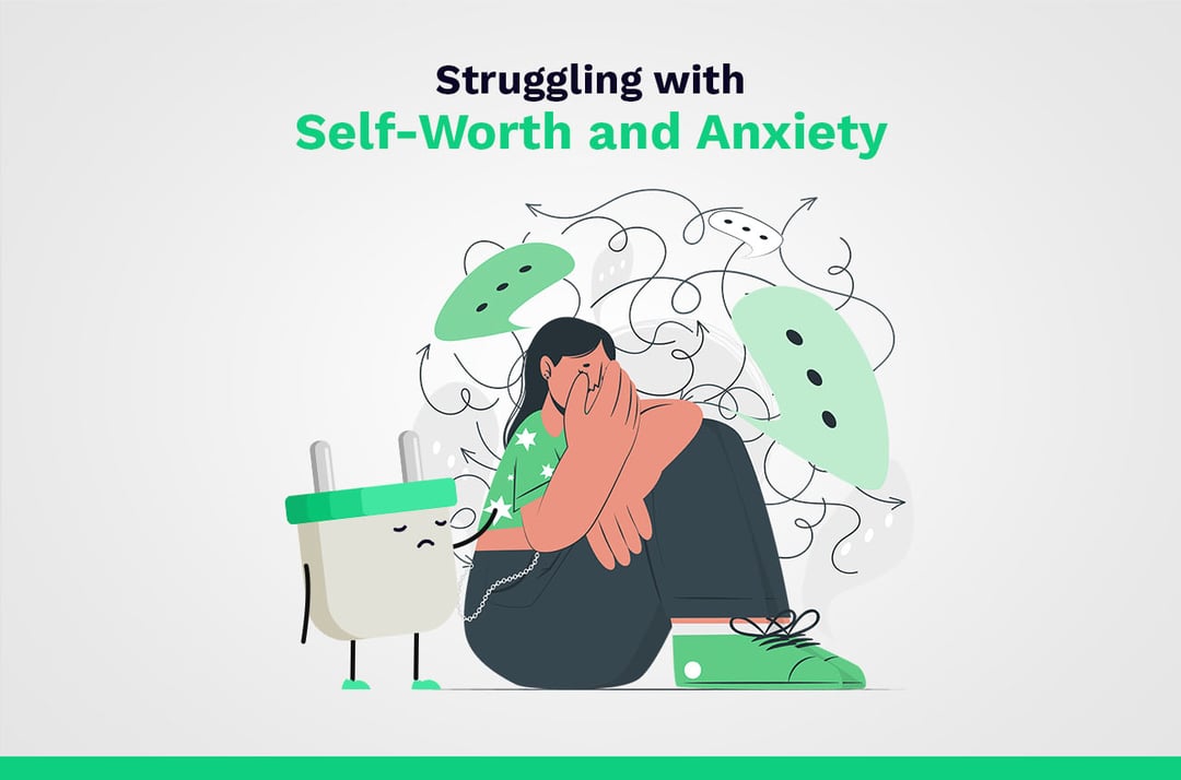 Lutando contra a autoestima e a ansiedade