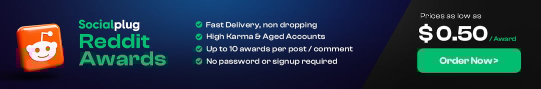 buy reddit awards banner