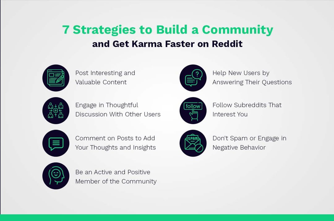 7 Strategies to Build a Community and Get Karma Faster on Reddit