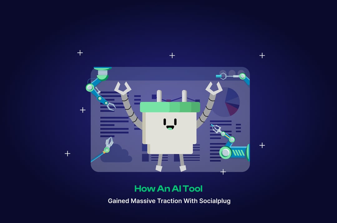 Cómo una herramienta de inteligencia artificial ganó terreno con Socialplug