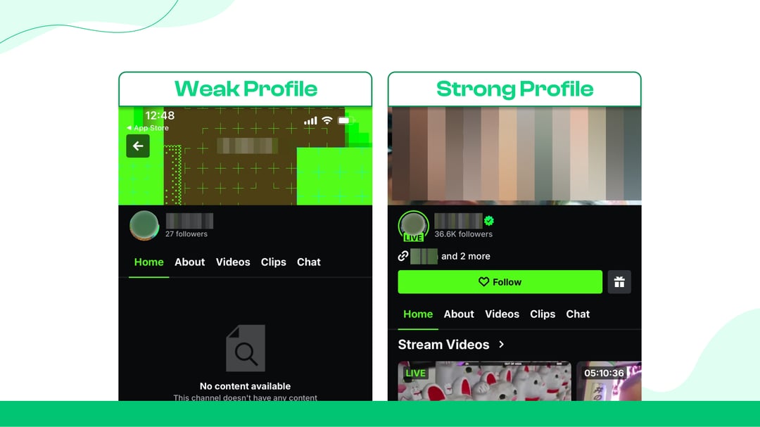 Otimize seu perfil de chute