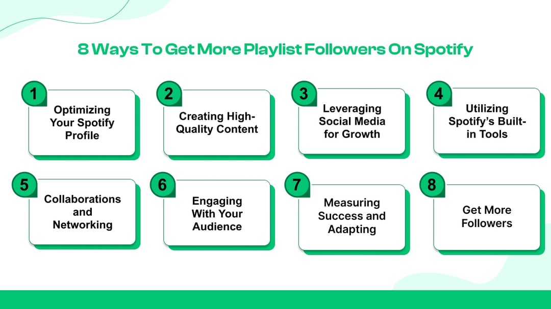 8 Ways To Get More Playlist Followers on Spotify
