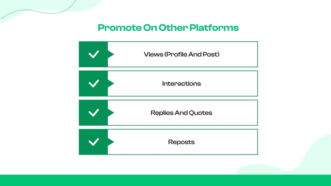 Promote on Other Platforms