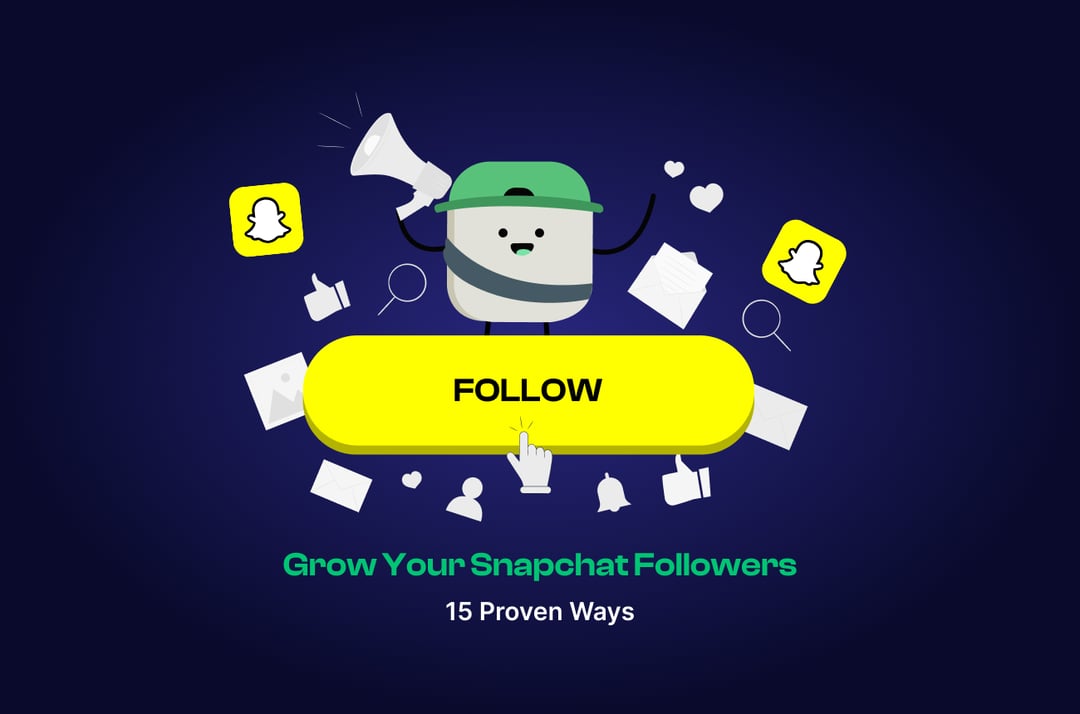 15 métodos sólidos para conseguir seguidores de Snapchat en 2025