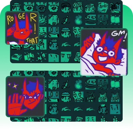 Reacciones personalizadas de emojis de Discord