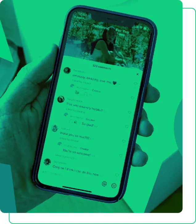 Prova social no TikTok: aumente o engajamento com comentários personalizados