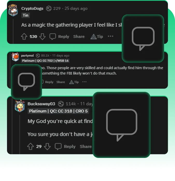 Por que eu deveria comprar comentários do Reddit?