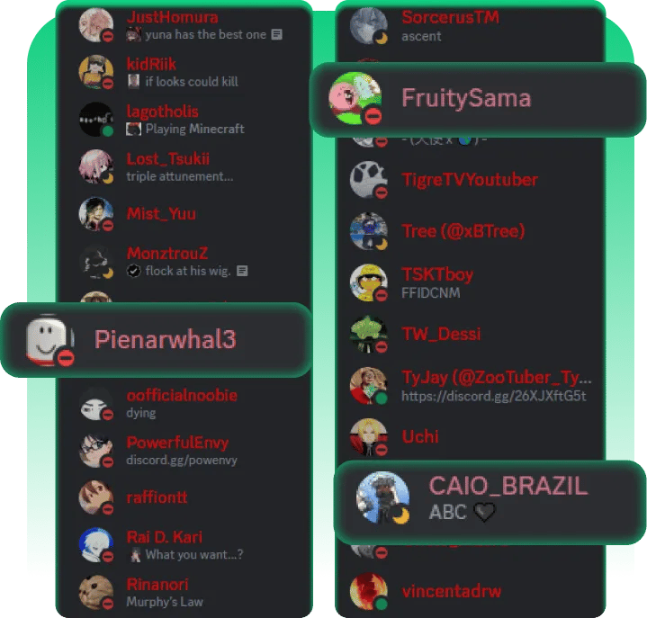 Comprar membros do Discord on-line e off-line