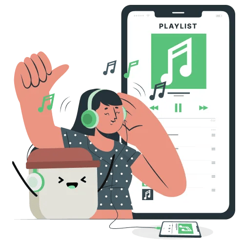 Atrae adiciones a listas de reproducción