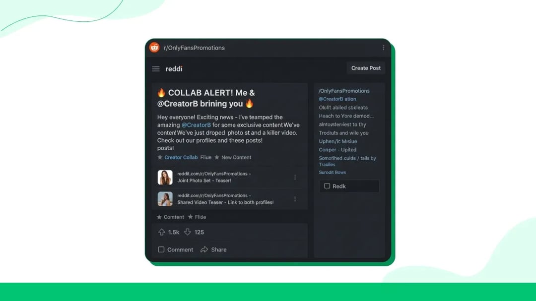 4. Collaborate with Other Creators on Reddit