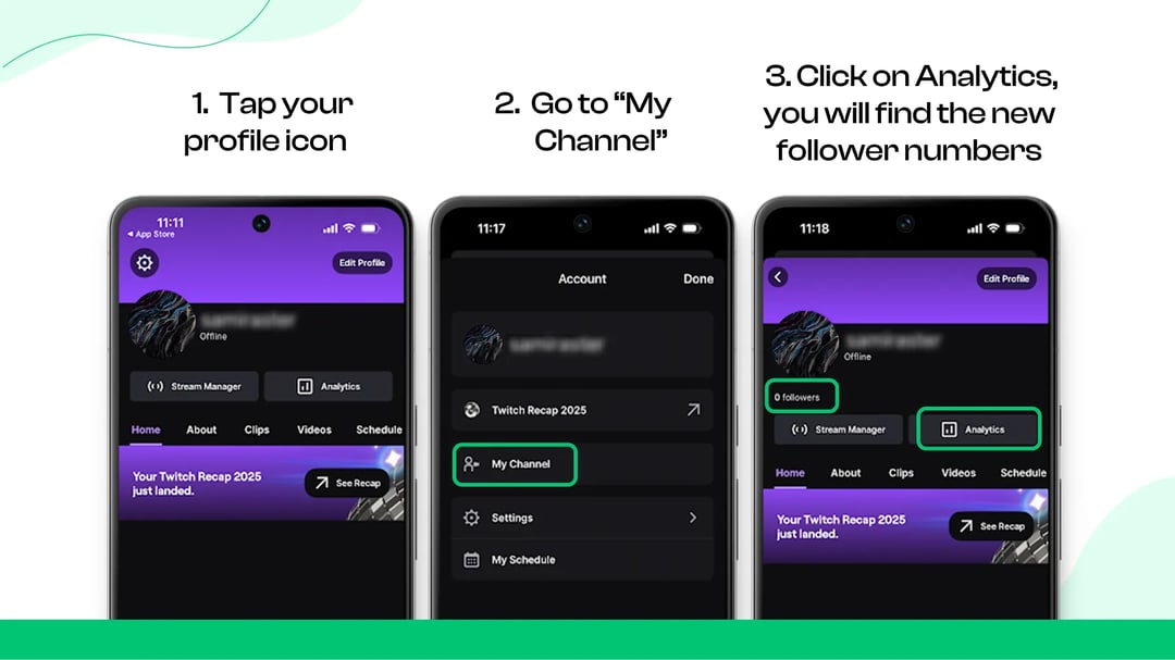 How to Check Followers in the Twitch App