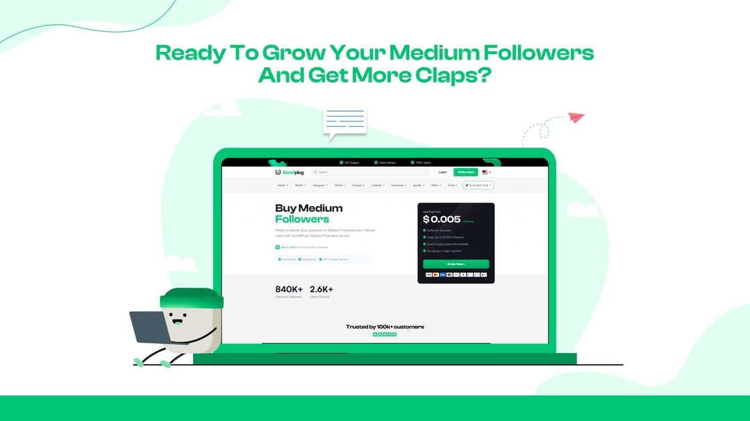Bist du bereit, deine Medium-Follower zu vergrößern und mehr Claps zu bekommen?