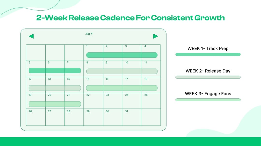 Week Release Cadence for Consistent Growth