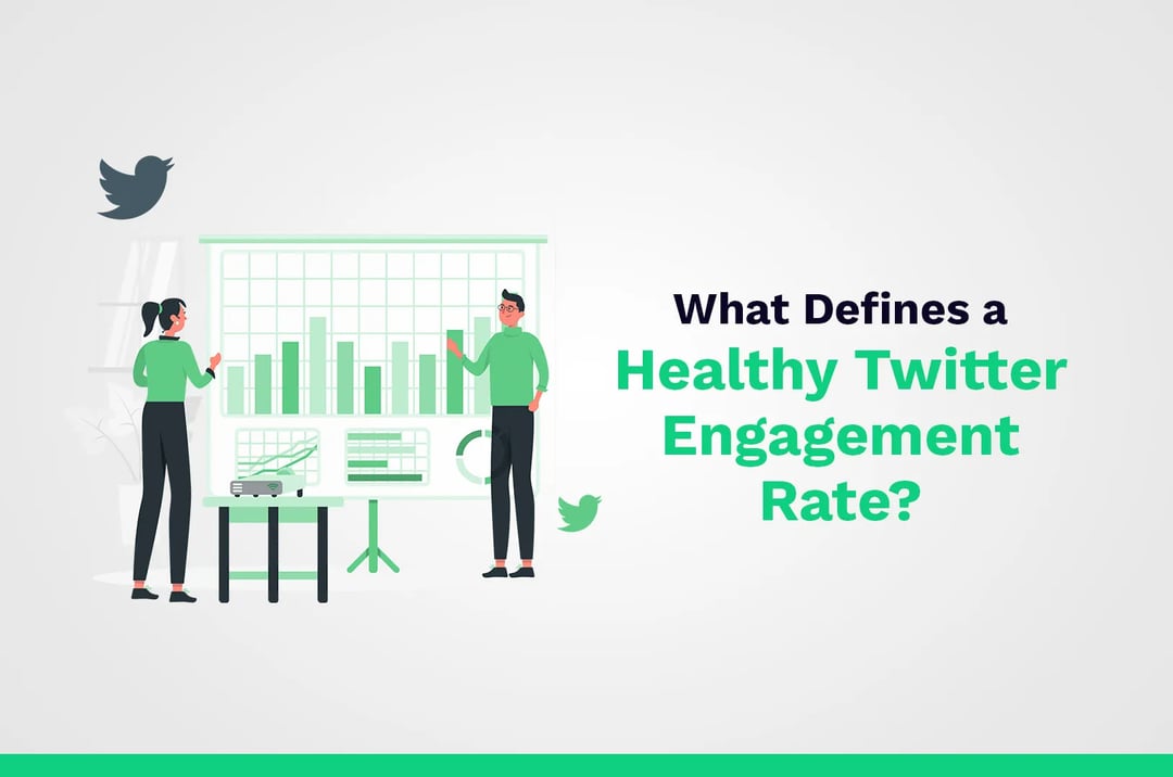 What defines a healthy Twitter Engagement Rate?